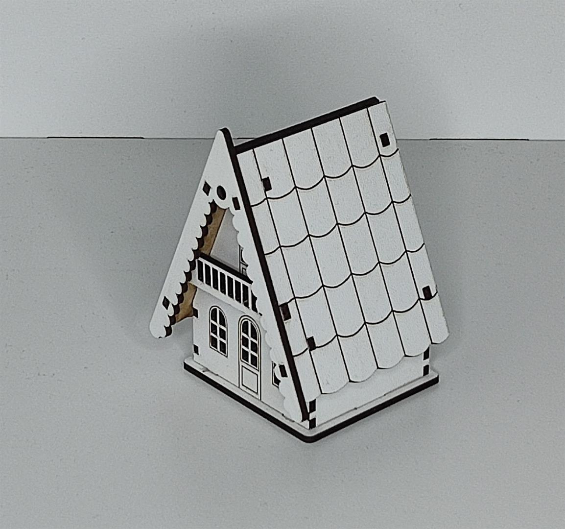 Lampa casuta cu balcon - imagine 4